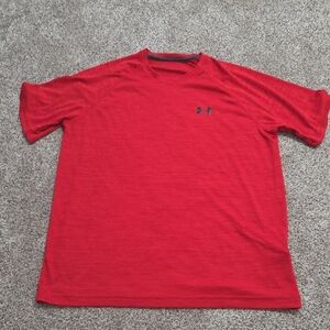Under Armour Men's Red T-Shirt